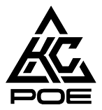 KC Poe logo
