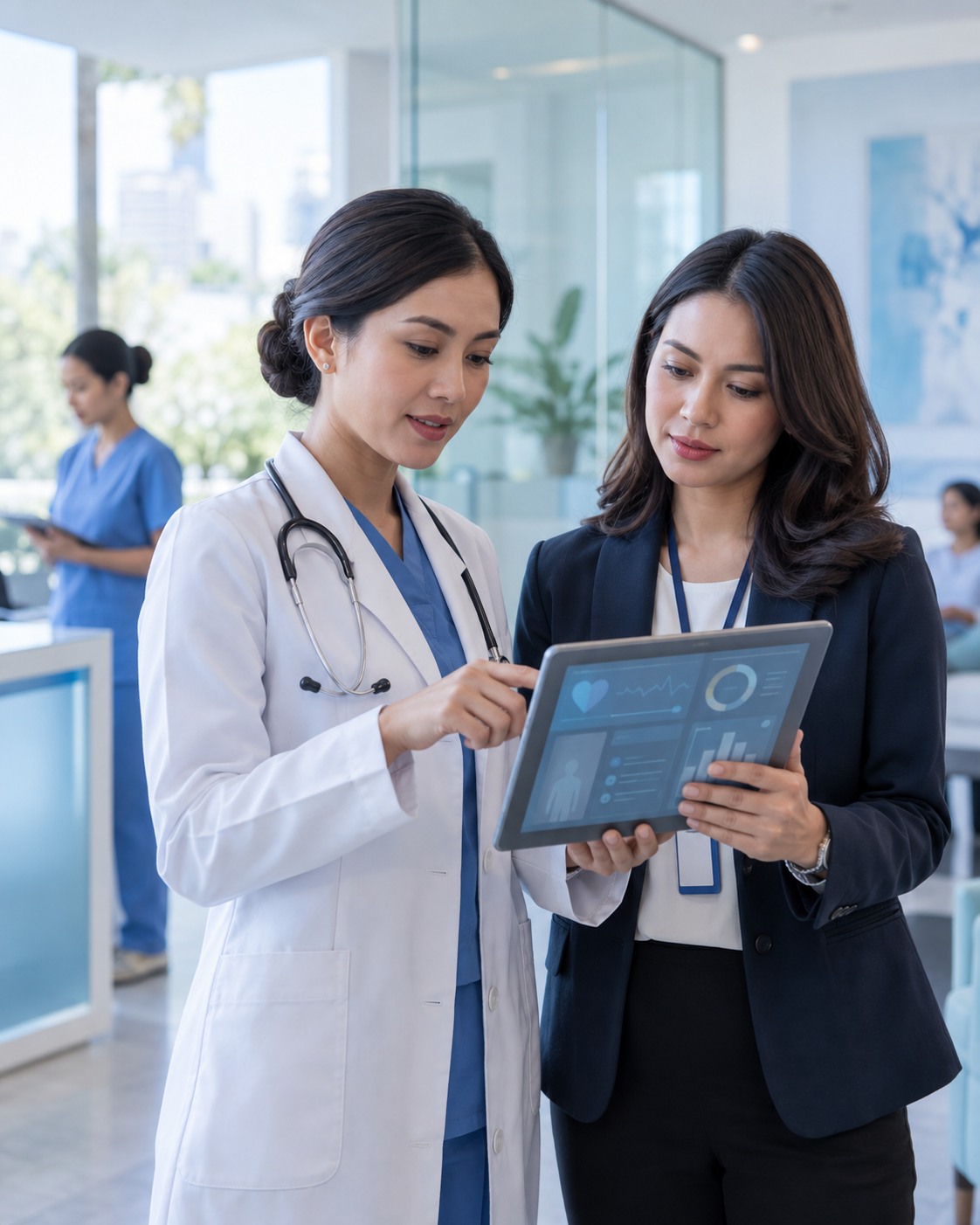 Hospital and clinic teams using Sophistec Medicore